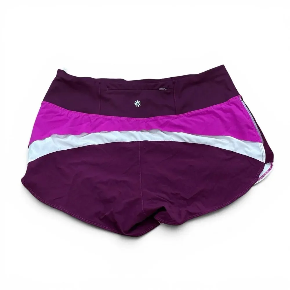 Set of 3 Athleta Women’s Size M Athletic Skorts Shorts Pickleball Tennis